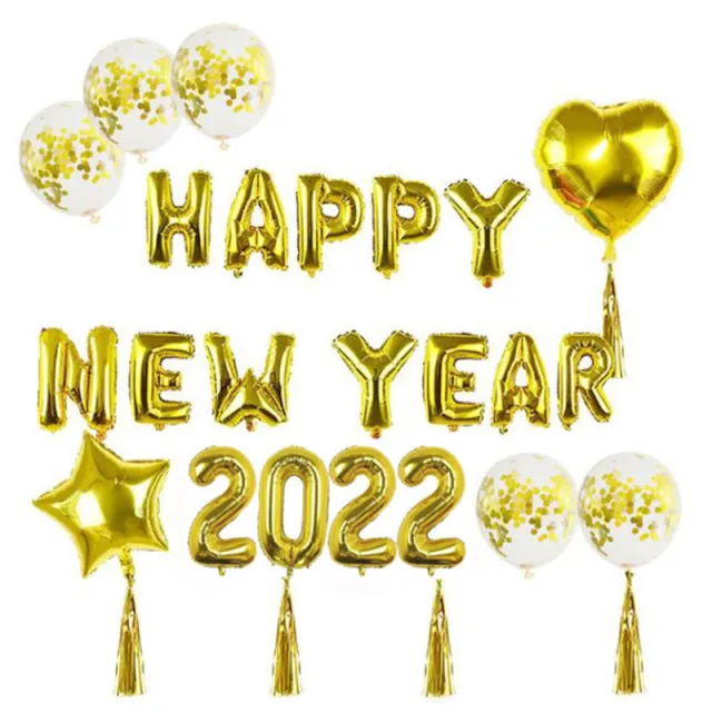 New Year Party Decoration Balloon Company Annual Spring Festival Aluminum Film Balloons Gold - Shop at LoveMi