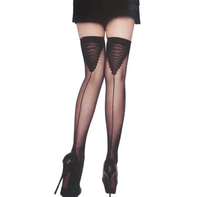 Sexy Lace Stockings Black - Shop at LoveMi