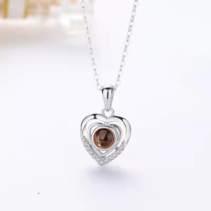 Love's Memory Necklace Female Clavicle Chain