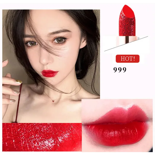 Non fading Non stick Cup Moisturizing Matte Lipstick Red - Shop at LoveMi