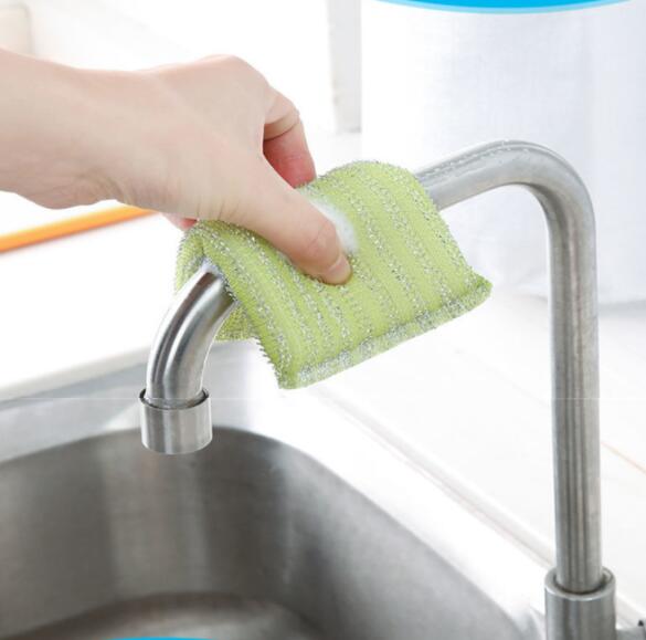 Title 2, Kitchen Cleaning Sponge Block Rag Pot Brush