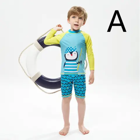 Children's Swimsuit Boys Split Boy Quick-Drying