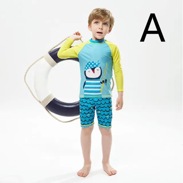 Children's Swimsuit Boys Split Boy Quick Drying Swimsuit A M - Shop at LoveMi