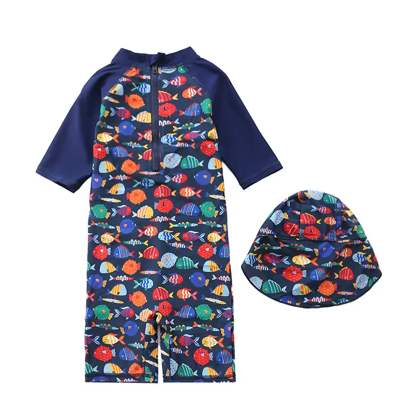 Children's Swimsuit One-piece Surfing Suit Infant Swimming