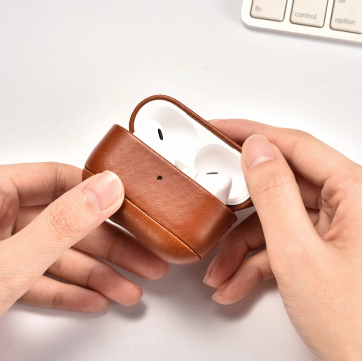 Leather Wireless Bluetooth Headset Scratch Resistant Protective Cover