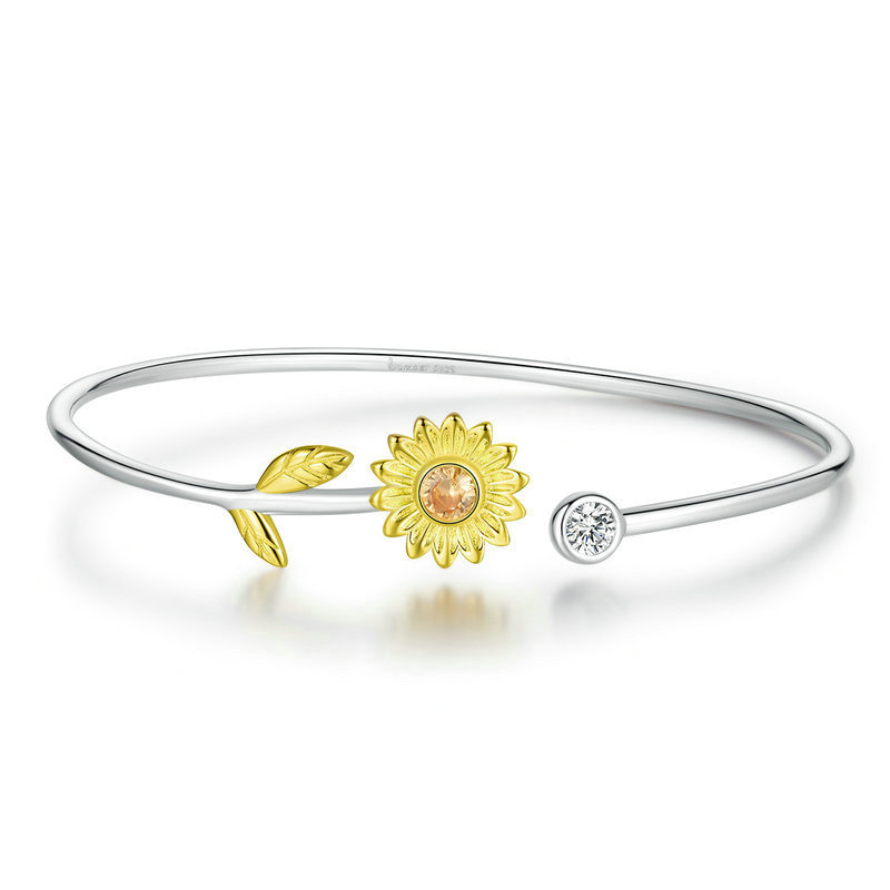 Title 3, Sterling zilveren mode Daisy armband vrouwelijk