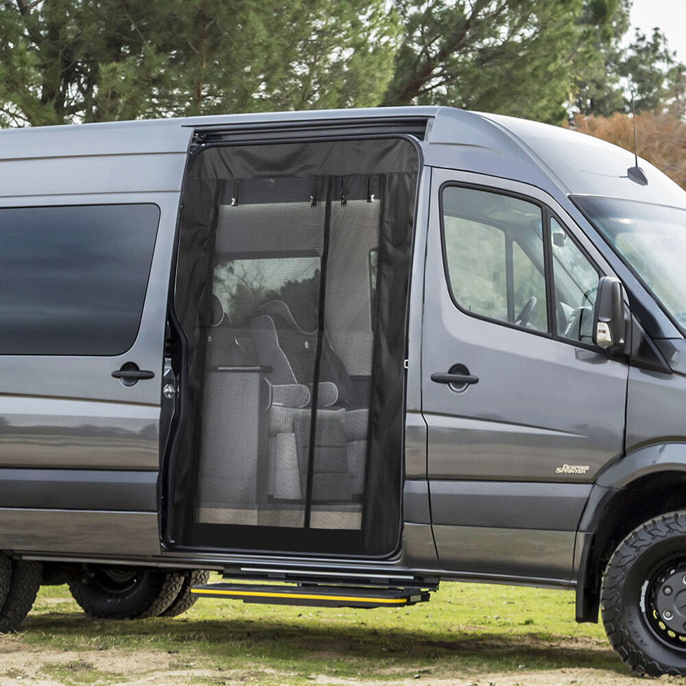 Insect Mosquito Net Fly Screens Fits For M Ercedes Sprinter High Roof — image 9
