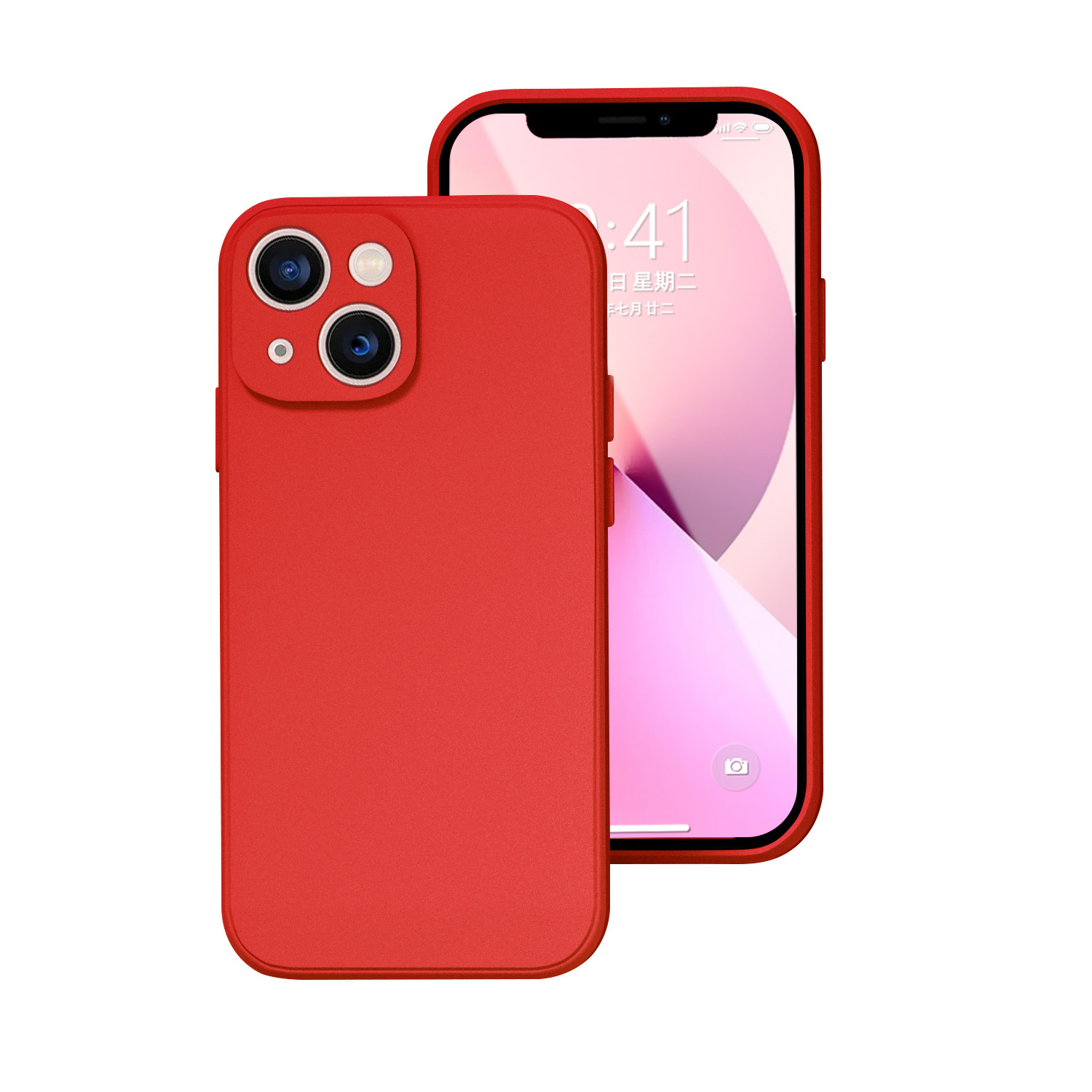 Solid Color Tpu Soft Shell Frosted Protective Cover - Image 5