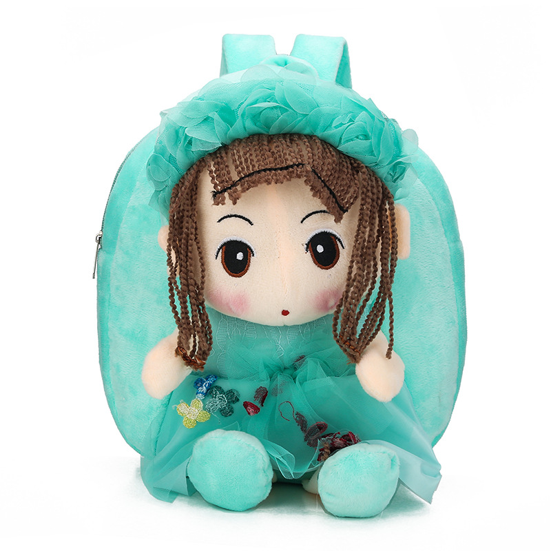 Boys And Girls Cartoon Cute Canvas Doll Backpack — foto 6