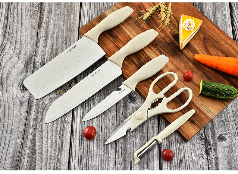 Title 2, Kitchen Five-piece Combination Wheat Stalk Stai...