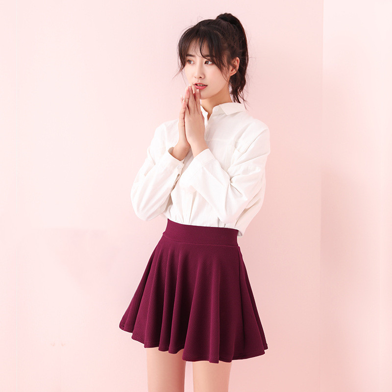 New Spring Women's Short Skirt Summer Cotton Skirt