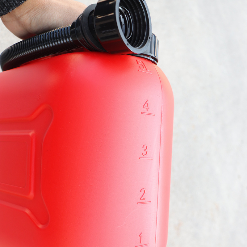 Title 2, Red Plastic Thickened Gasoline Can