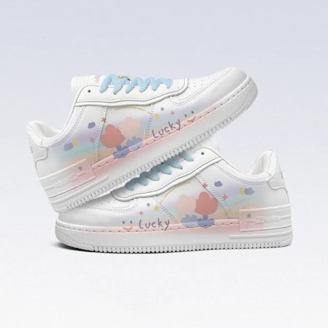 Low top Summer New Breathable Versatile Single layer Shoes White Shoes White - Shop at LoveMi