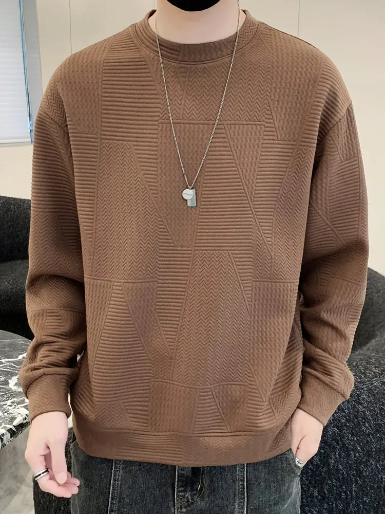 Men's Loose Long Sleeved Sweater