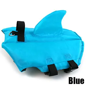 Pet Swimsuit Shark Fin Life Jacket Blue - Shop at LoveMi