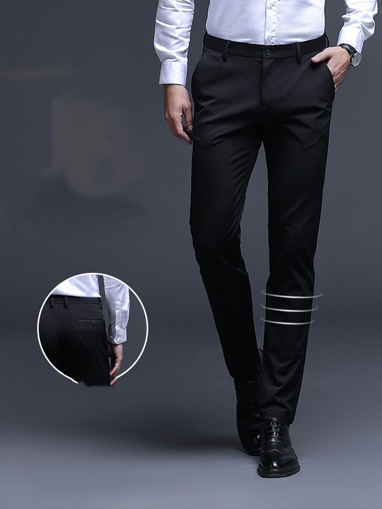 Title 3, Pantalon Droit Ample Extensible Pour Homme Conf...