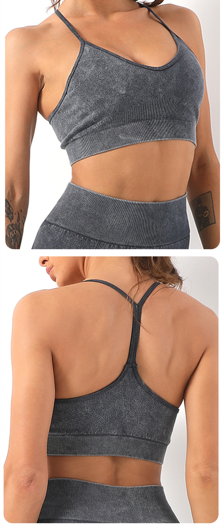 Title 7, Hot Sale Of Frosted Yoga Vest Sports Bra