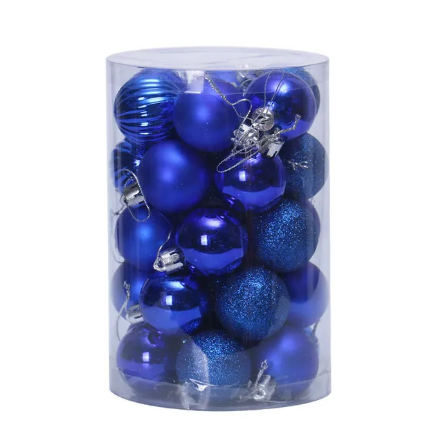 34-Piece Christmas Ball Ornament Set - detail photo 9