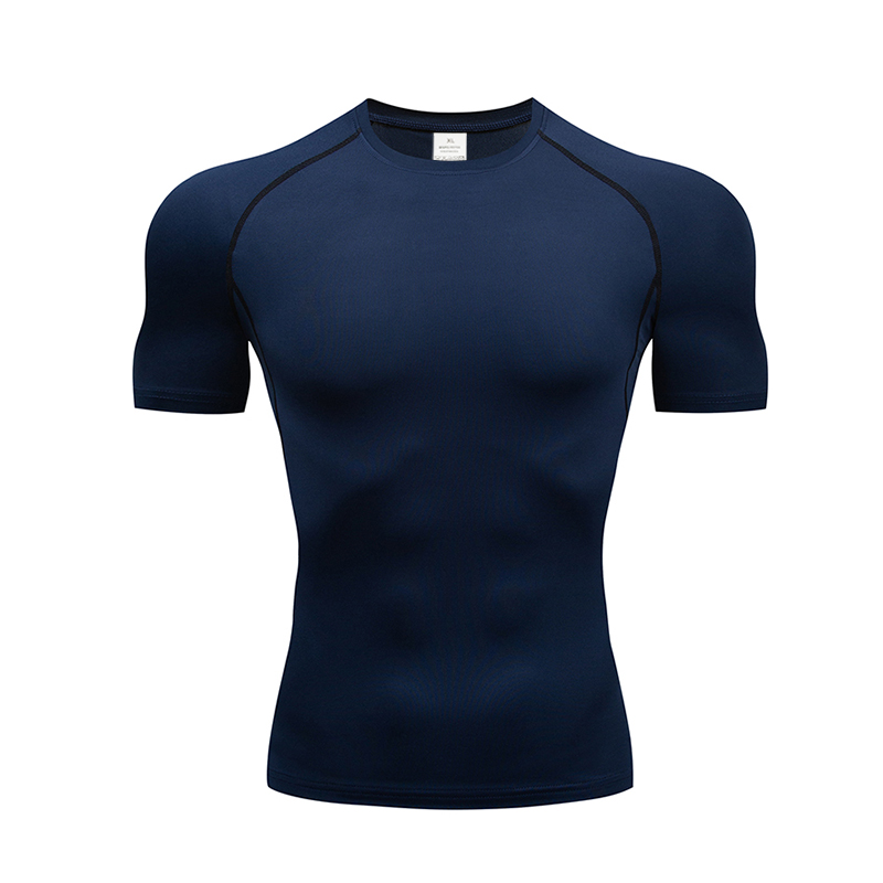Compression Shirt, Compression Tee, Gym Top, Workout Shirt, Running T-shirt, Athletic Base Layer, Quick Dry, Stretch, Breathable, Fitness Undershirt