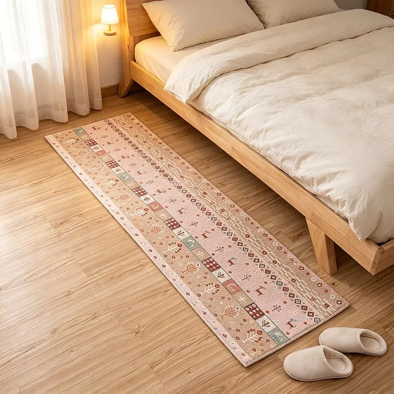 Ethnic Style Geometric Pattern Long Carpet