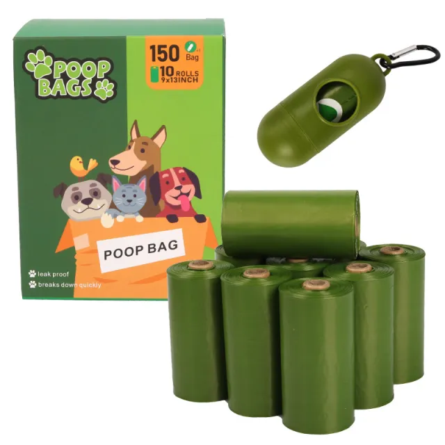 Poop Bags For Dog Waste Bags Extra Thick Strong Leak Proof Dog Waste Bags 150Bags - Shop at LoveMi