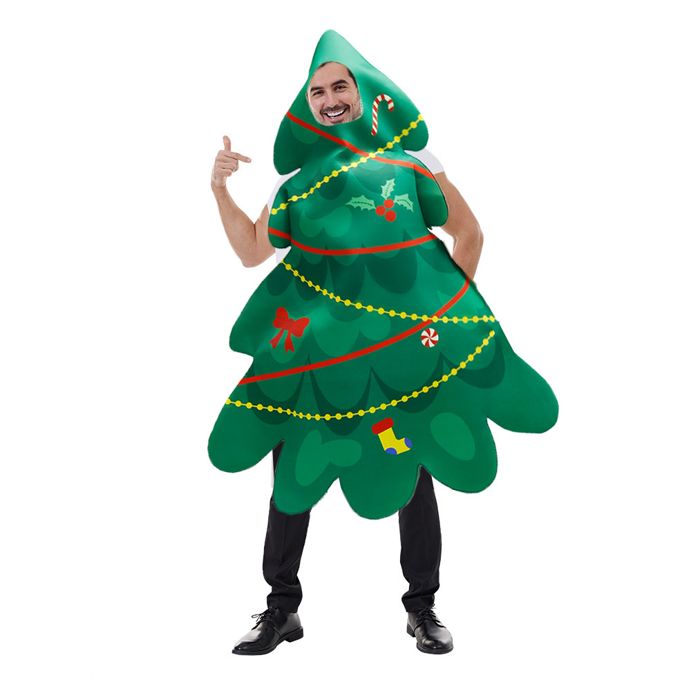 Halloween Carnival Party Costume Banana Prop Stage Performance Costume Christmas Tree M - Shop at LoveMi