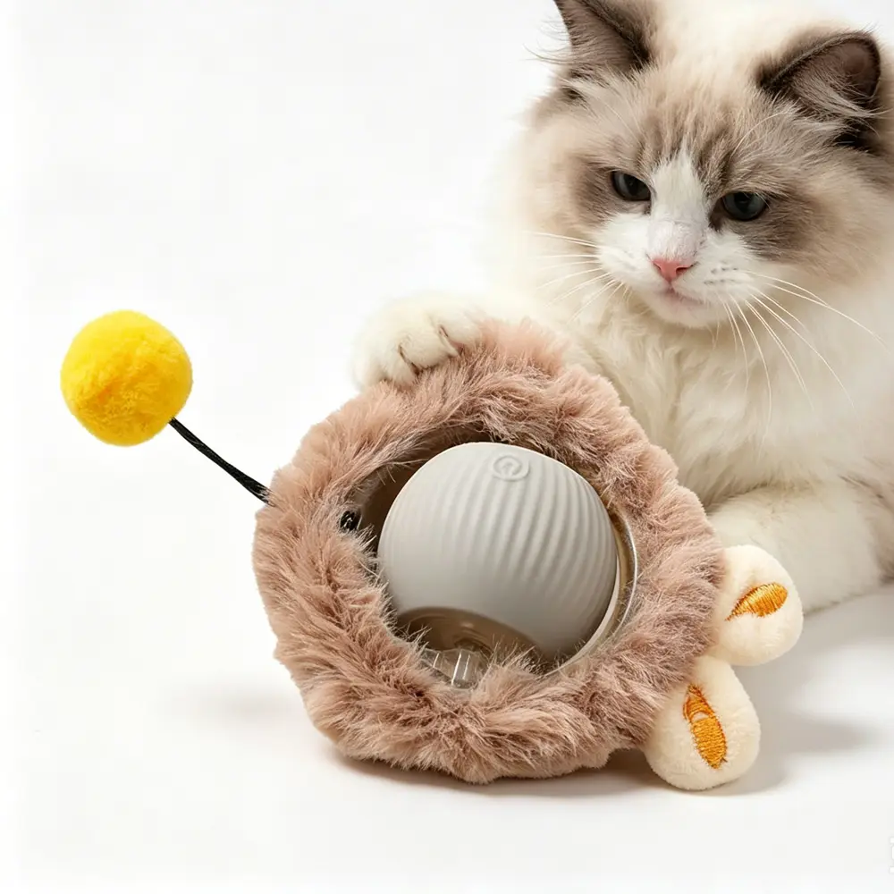 Electric Dog Cat Ball Toy, Indoor Large