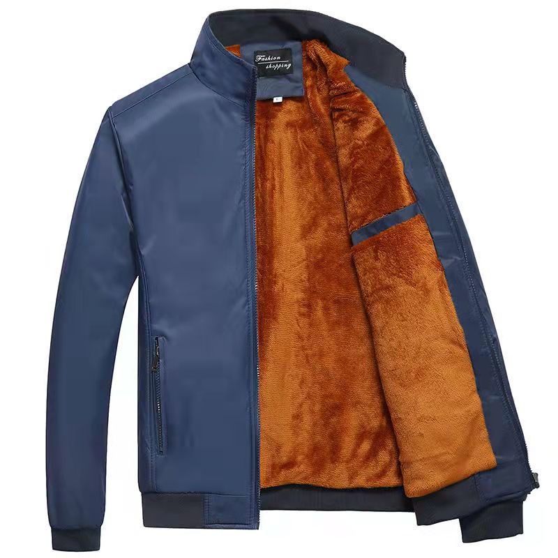 Men's New Jacket Slim Stand Collar Casual