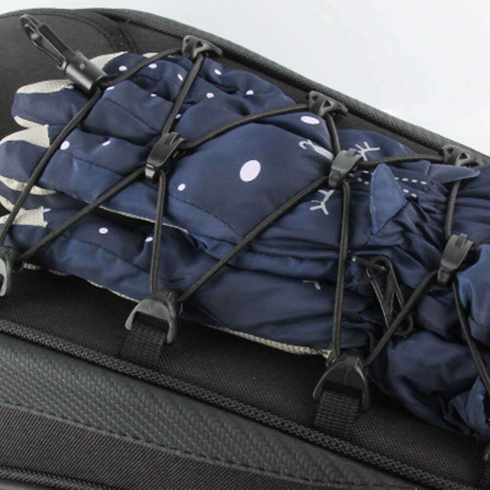 Sac arrière de siège arrière de moto, sac à dos de rangement pour casque de moto – Image 6