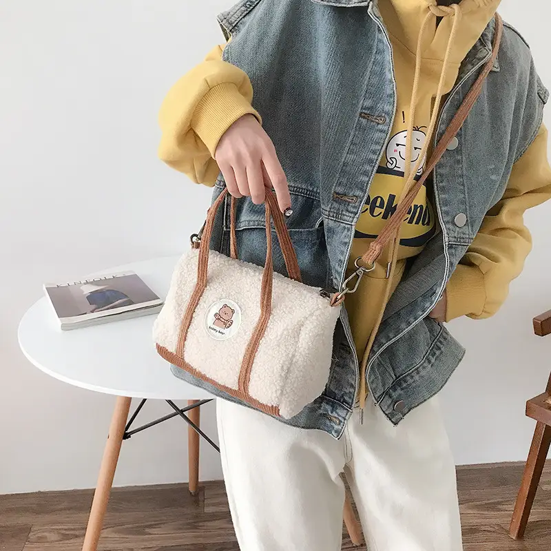 Boston Women's Bag Simple And Versatile Hand-carrying Messenger Bag
