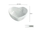5Inch Grey Peach Heart Bowl