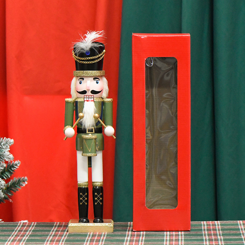 Title 8, Wooden Nutcracker In Traditional Uniform Handma...