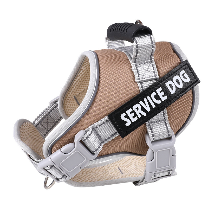 Dog Leash Pet Supplies Explosion proof Chest Strap Khaki - Shop at LoveMi