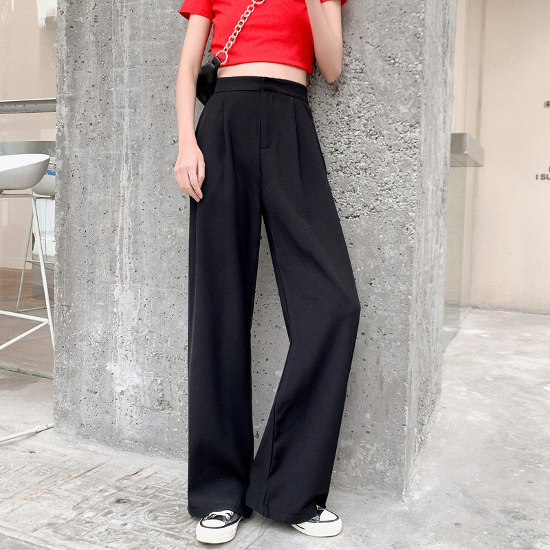 Title 3, High Waist Drooping Loose Casual Pants for wome...