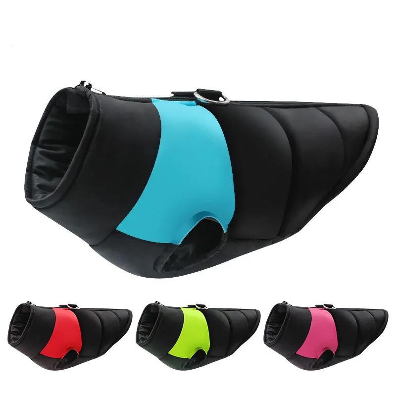 Winter Warm Pet Clothes Waterproof Dog Padded