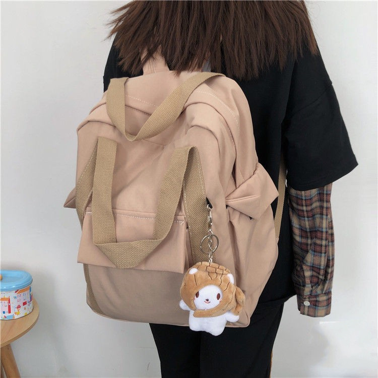 Department Of Literature And Art Female College Style Simple  Backpack