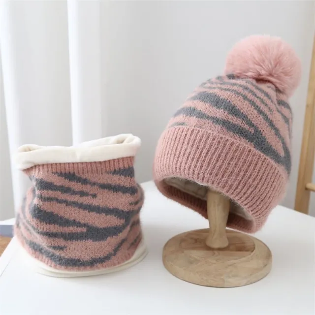 Women's Fashion Warm Fleece Wool Beanie Pink - Shop at LoveMi