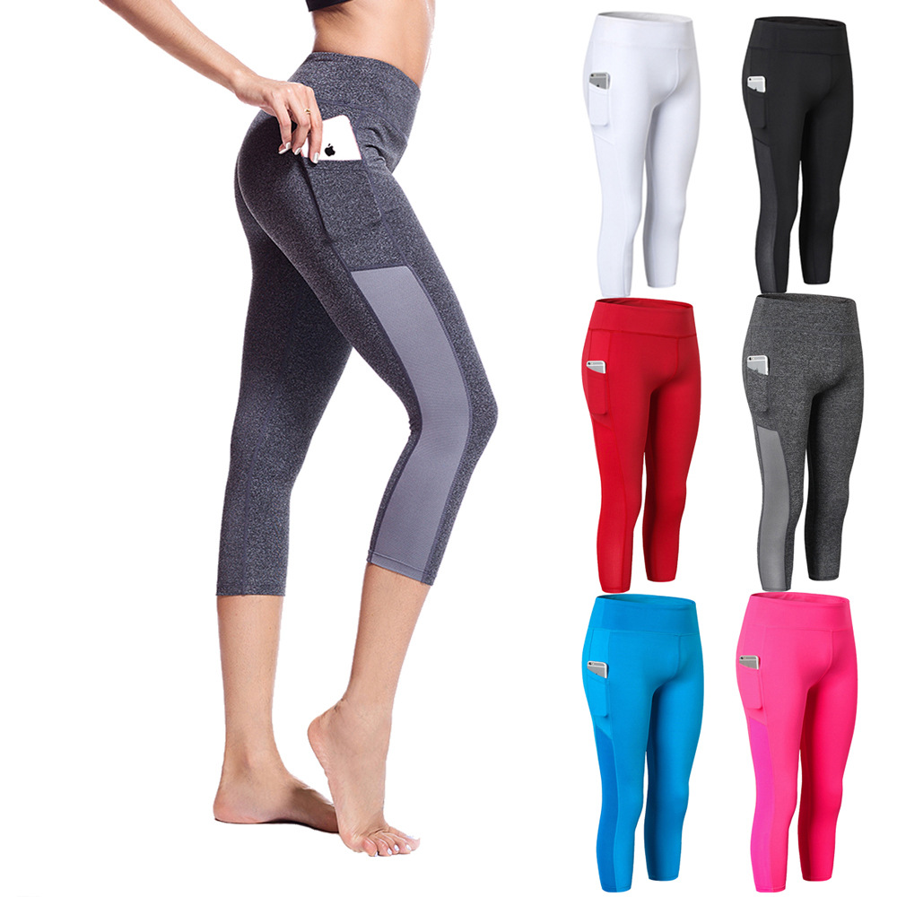 Title 7, Womens Yoga Pants with Side Pockets, Tight Fit...