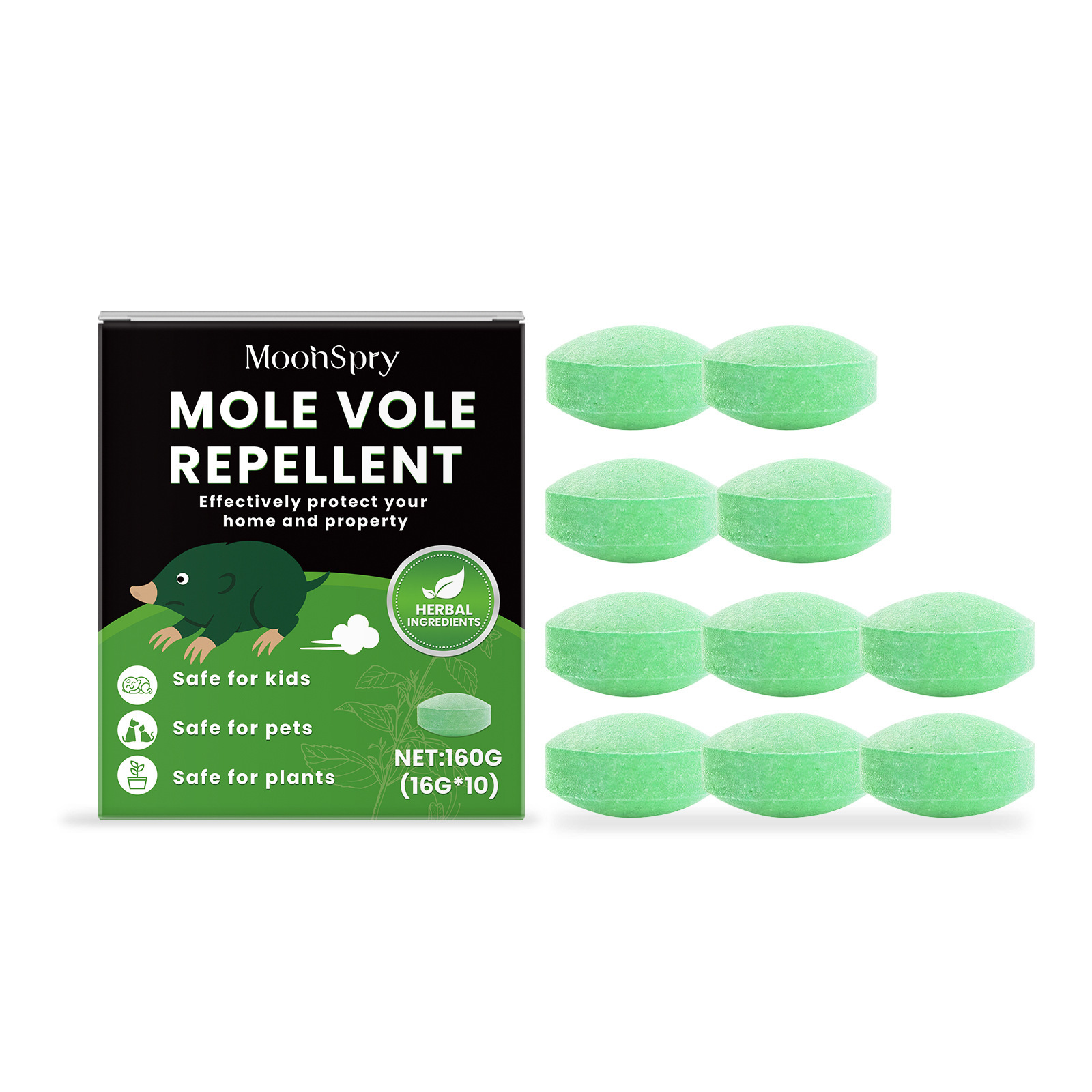 MOONSPRY Outdoor Courtyard Disturbance-Free Pills