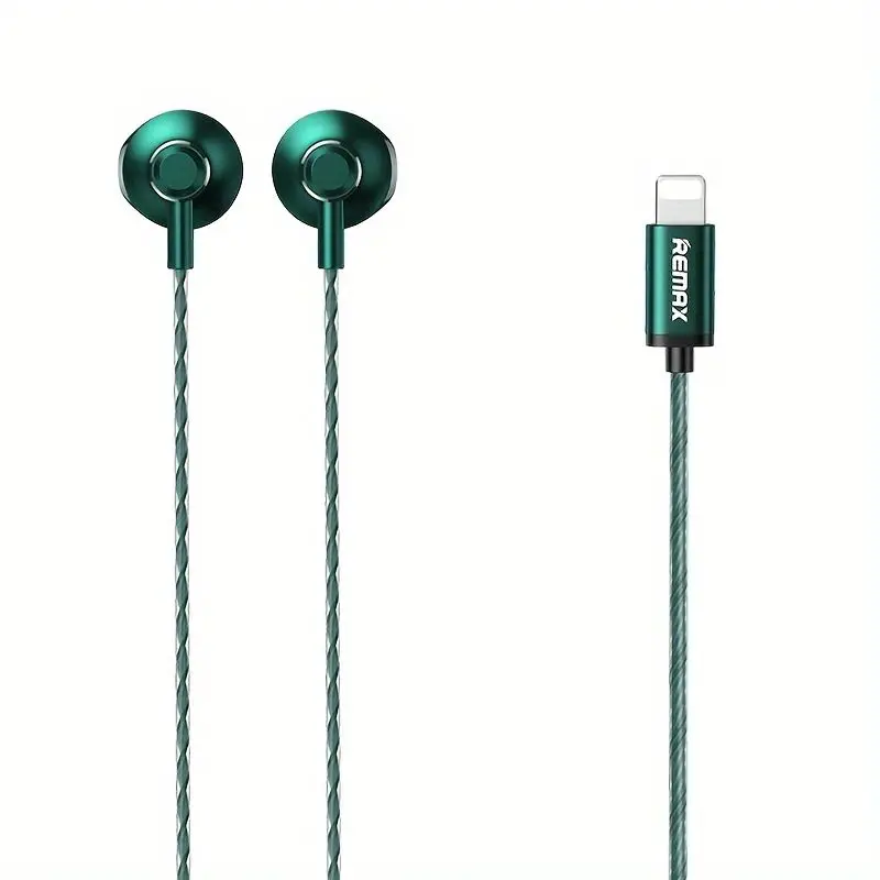 Monster Remax Metal In-Ears Earphone Tws Earbuds Wired Type-C Lightning Round Hole E-Sports Headphones For A Pple H Uawei Xiaomi