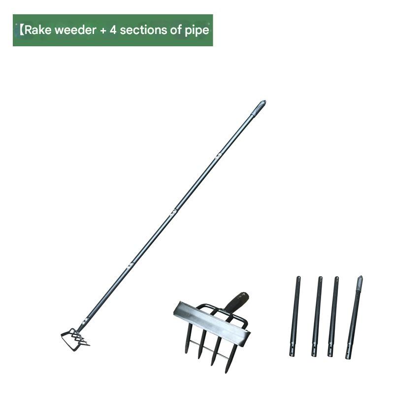 Dual-purpose Weeding Rake Weeding Ring Stirrup Ring Hoe Weed Rake Hoe Garden Tool Weeding Artifact - Image 9