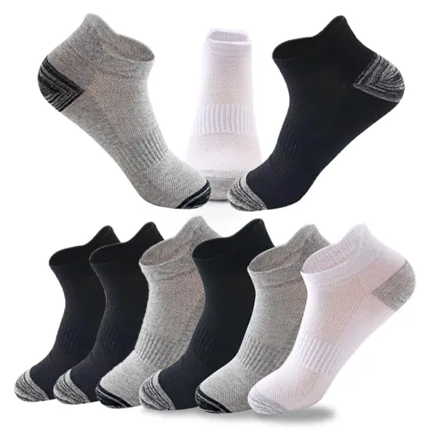 Socks Waist Mesh Boat Cotton Breathable