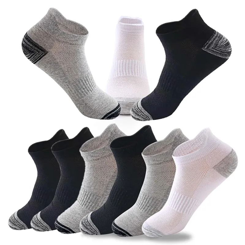 Socks Waist Mesh Boat Cotton Breathable