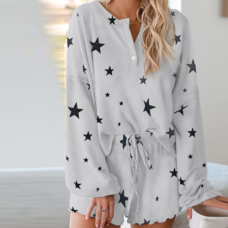 Title 10, Long-sleeved Outer Wear Home Clothes European A...