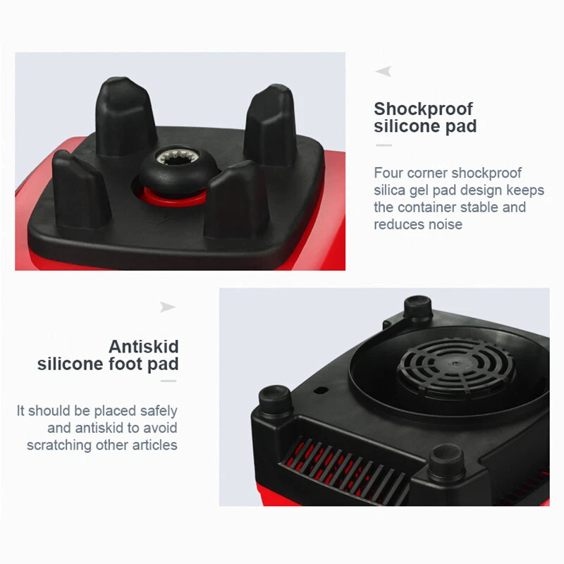 High-Speed Smoothie Blender With 2 Jugs - Professional Electric Mixer And Juicer