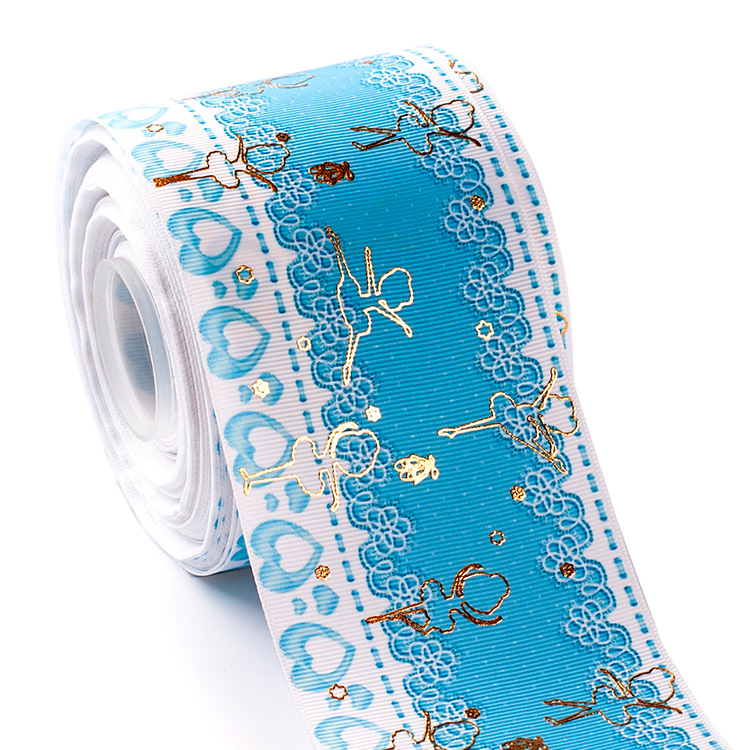 Title 7, Lace Style Gilding Ribbon Printing European Cla...