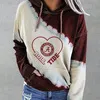 3D Long Sleeve Loose Pullover Sweatshirt Top - Fm005855-4Xl