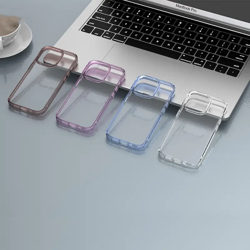 Transparent Phone Case TPU Two In One