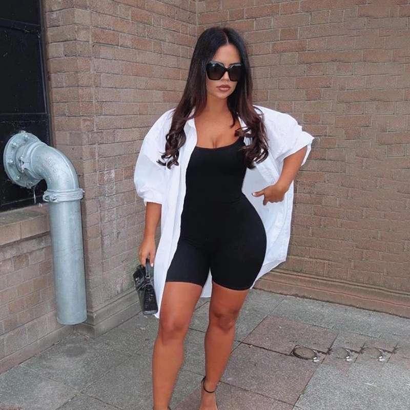 Round Neck Sleeveless Dress With Straps