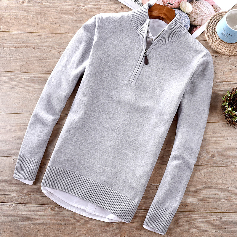 Title 3, Pullover Slim-Fit Base Shirt Plus Size Wool Kni...